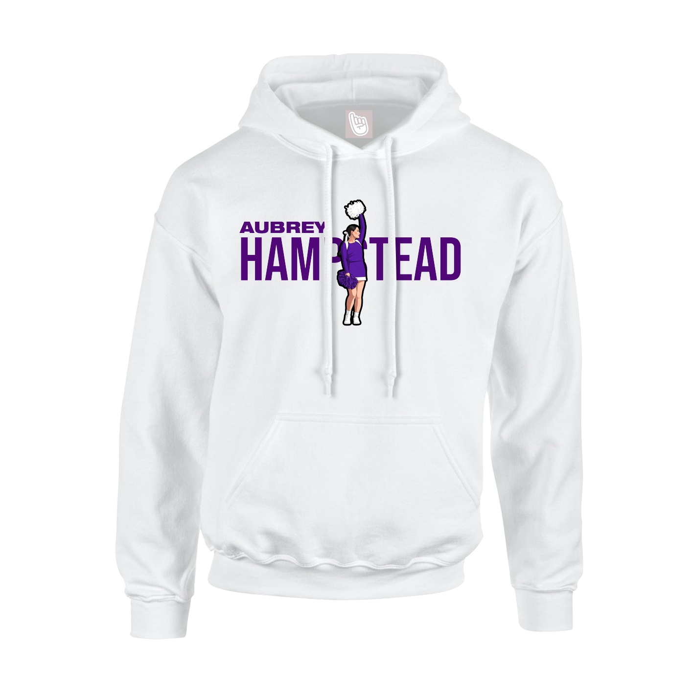 Hoodie — Player Name in White