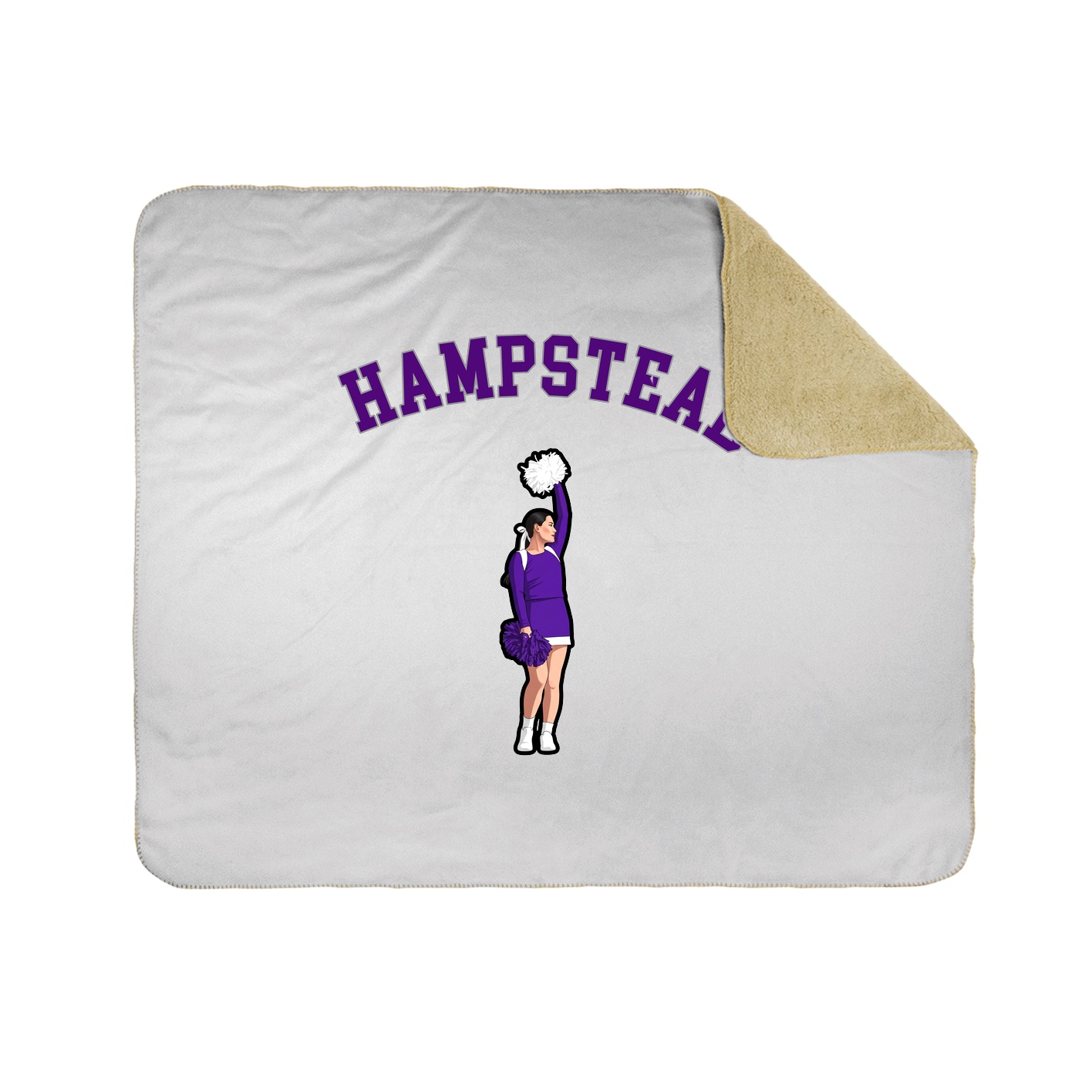 Throw Blanket — Shirsey Arch in White