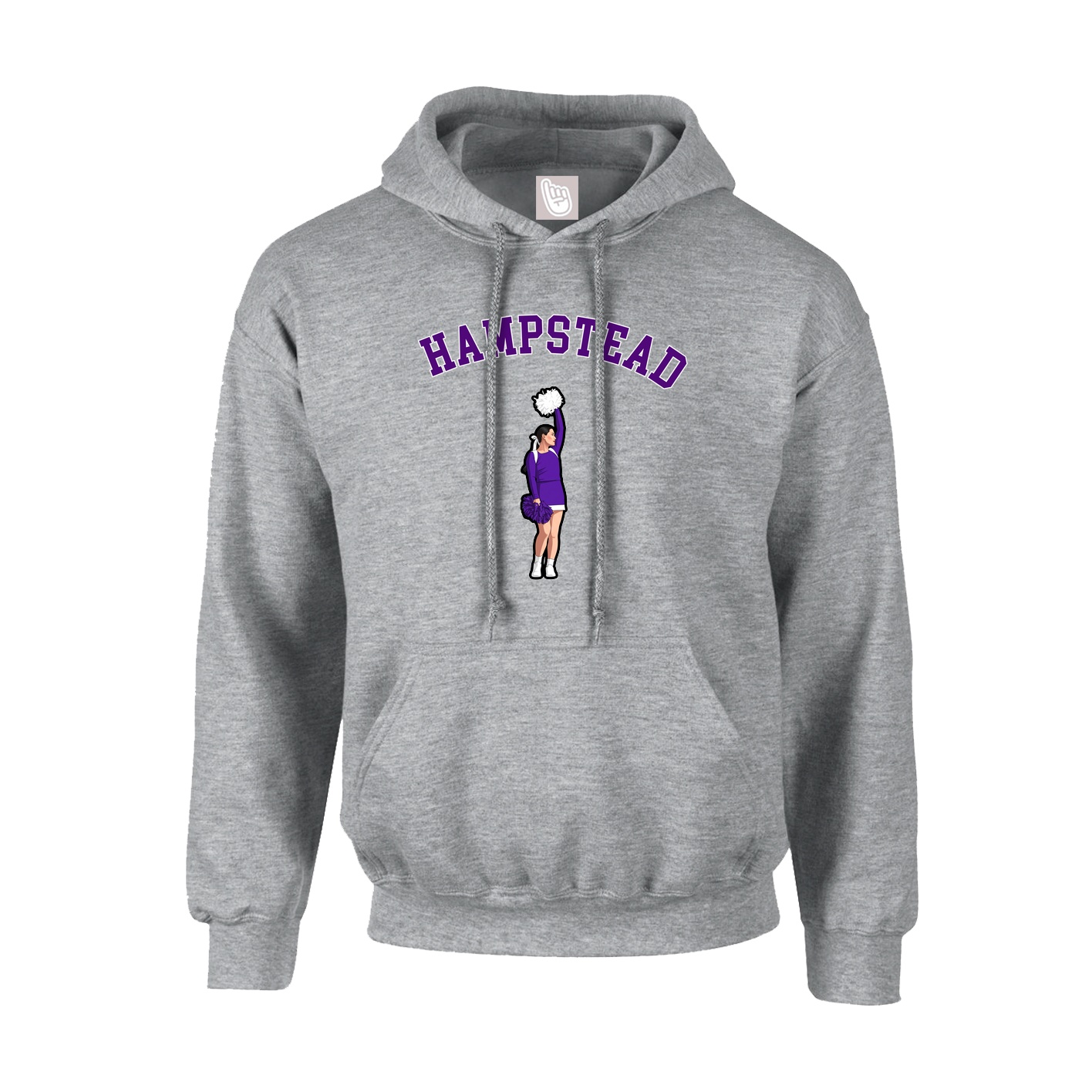 Youth Hoodie — Shirsey Arch in Grey