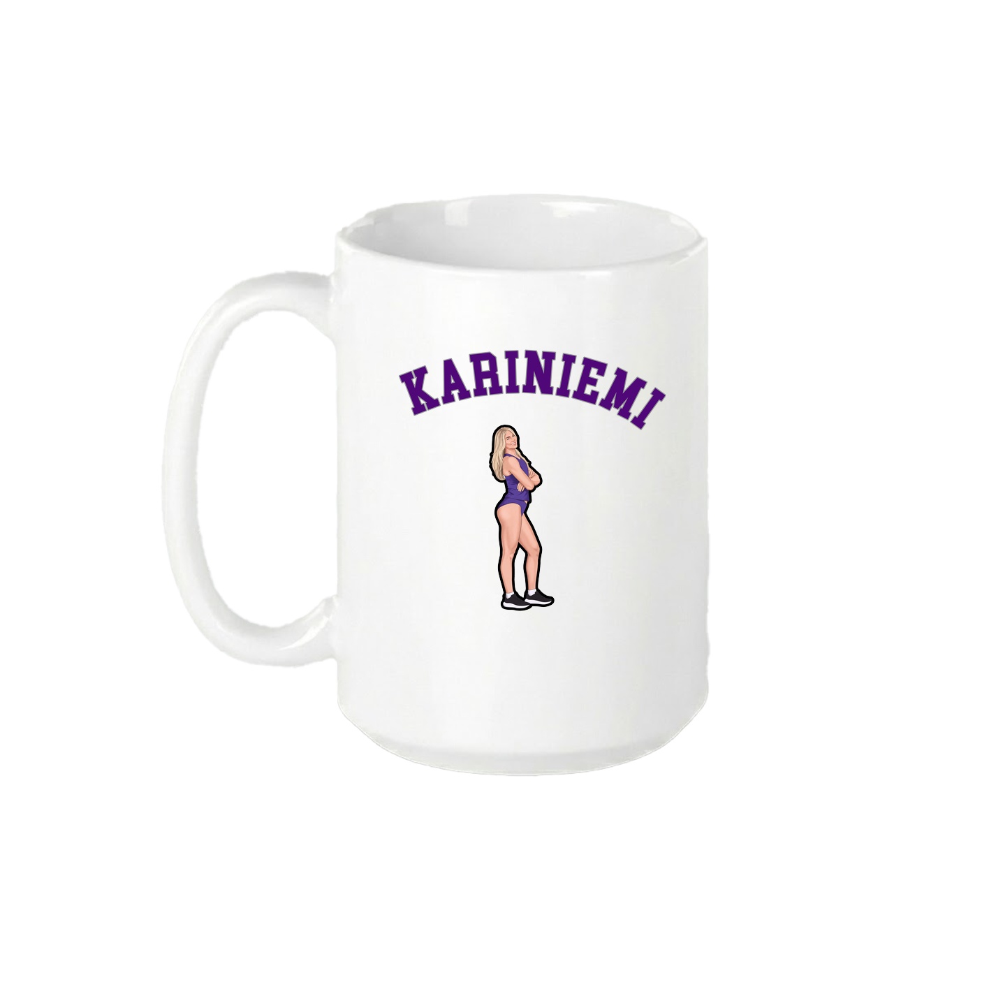 15oz Coffee Mug — Shirsey Arch in White