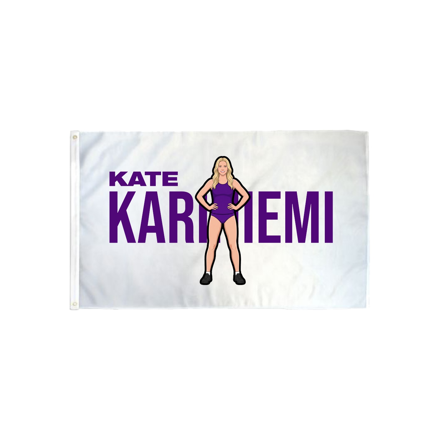 3x5 Flag — Player Name in Classic
