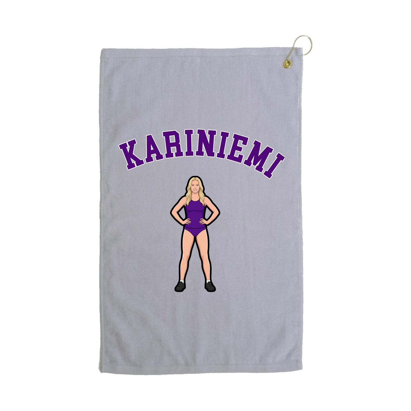 Golf Towel — Shirsey Arch in Grey