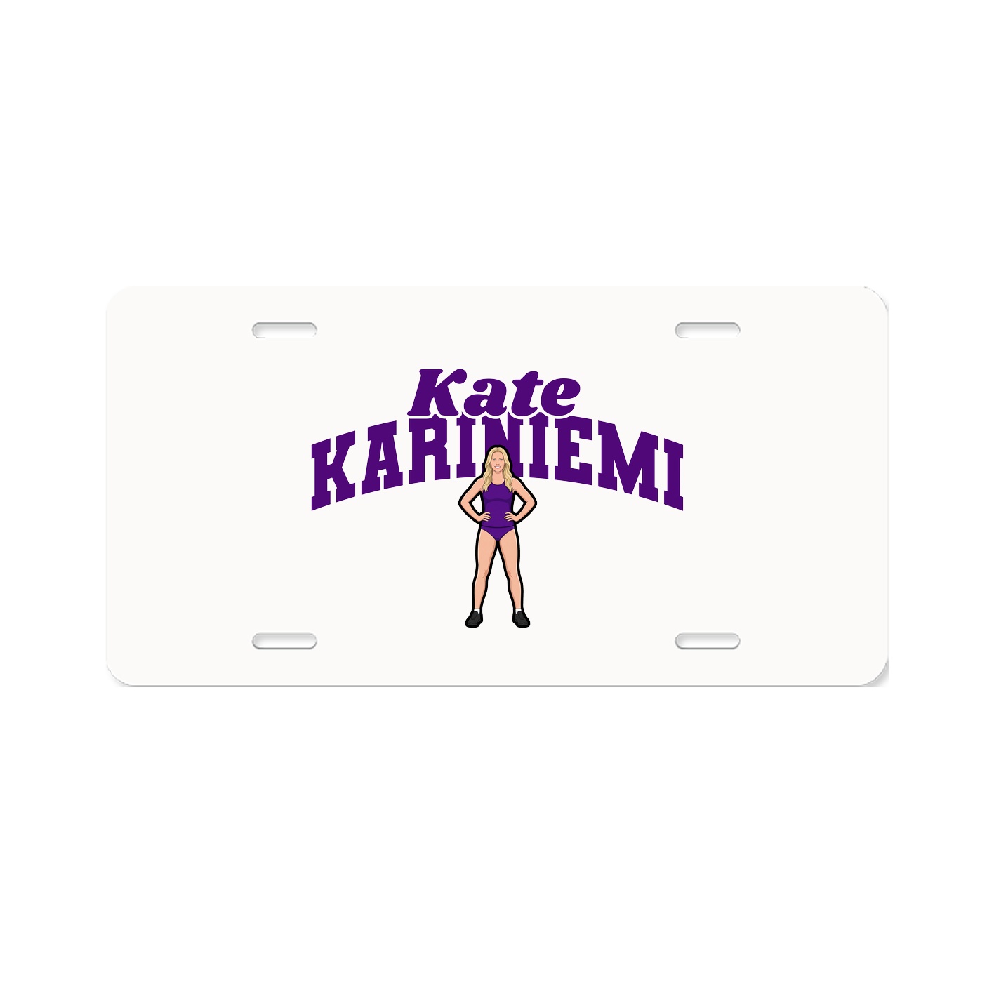 License Plate — Signature Arch in Classic