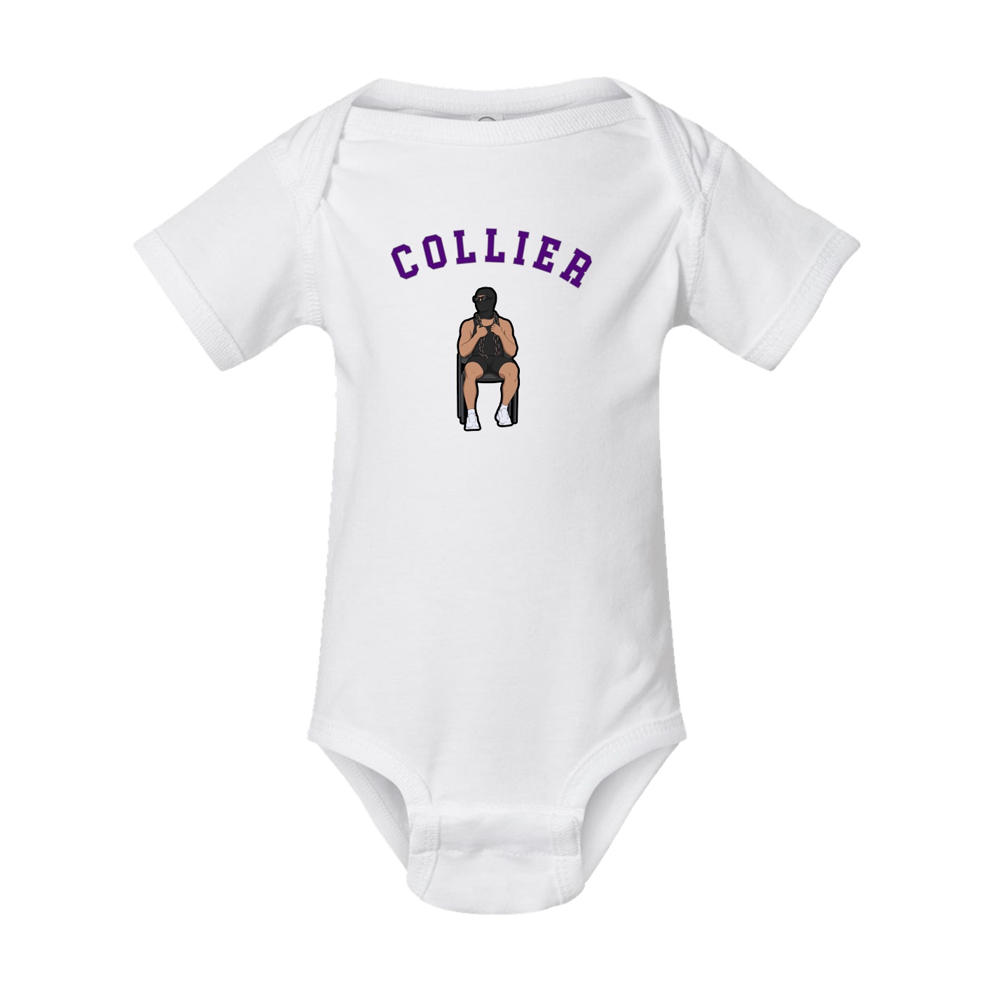 Baby Onesie — Shirsey Arch in White