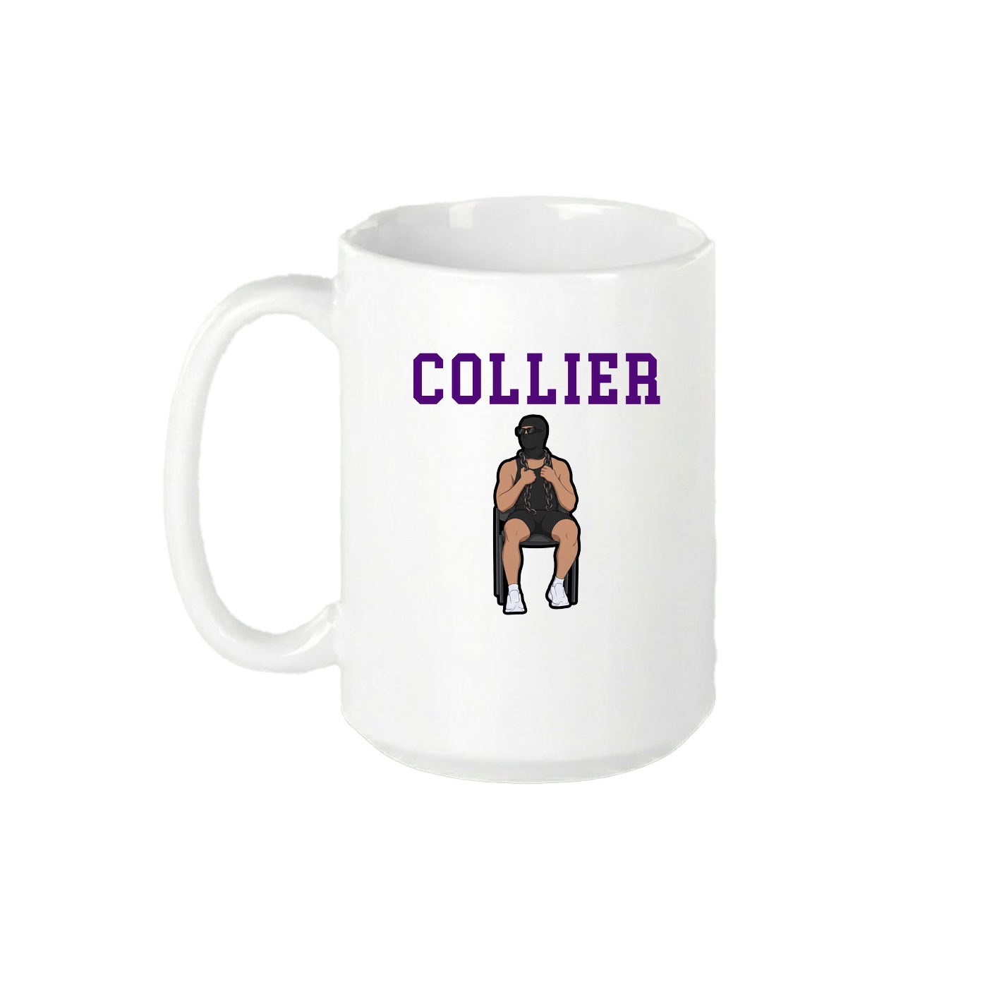 15oz Coffee Mug — Shirsey in White