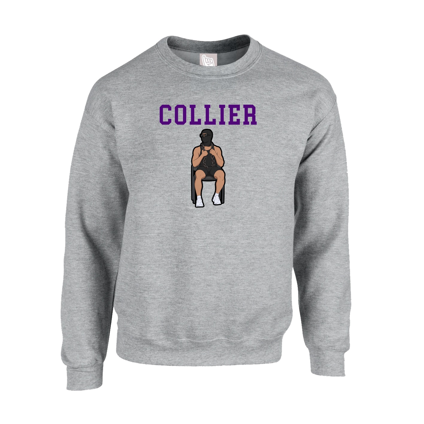 Fleece Crew — Shirsey in Grey