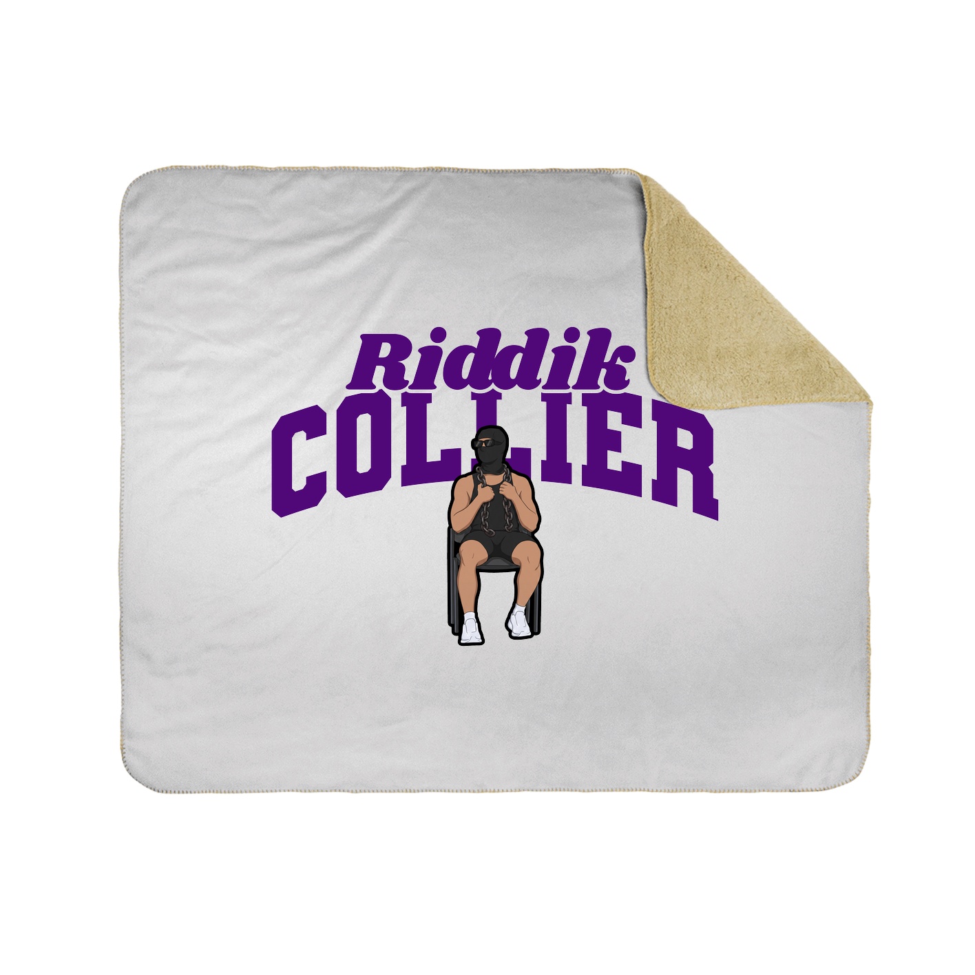 Throw Blanket — Signature Arch in White