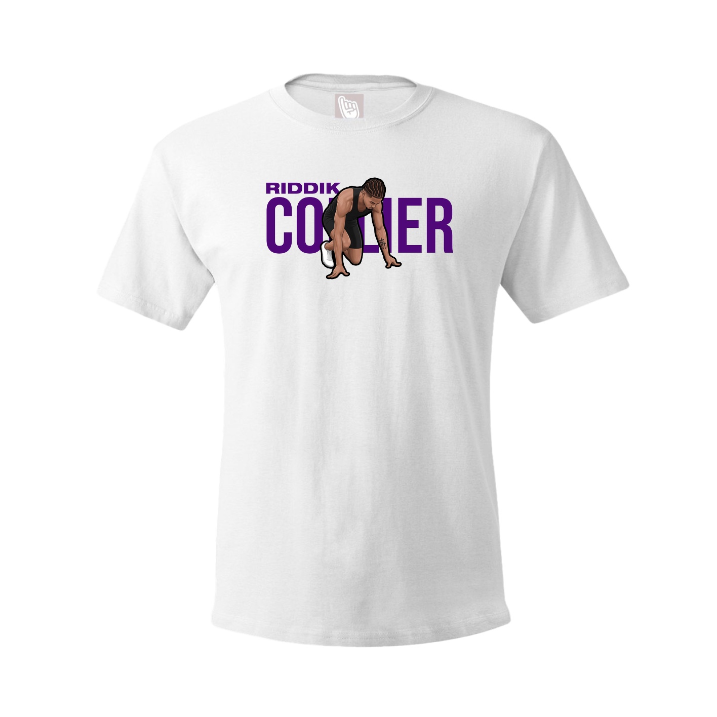 Youth Tee — Player Name in White