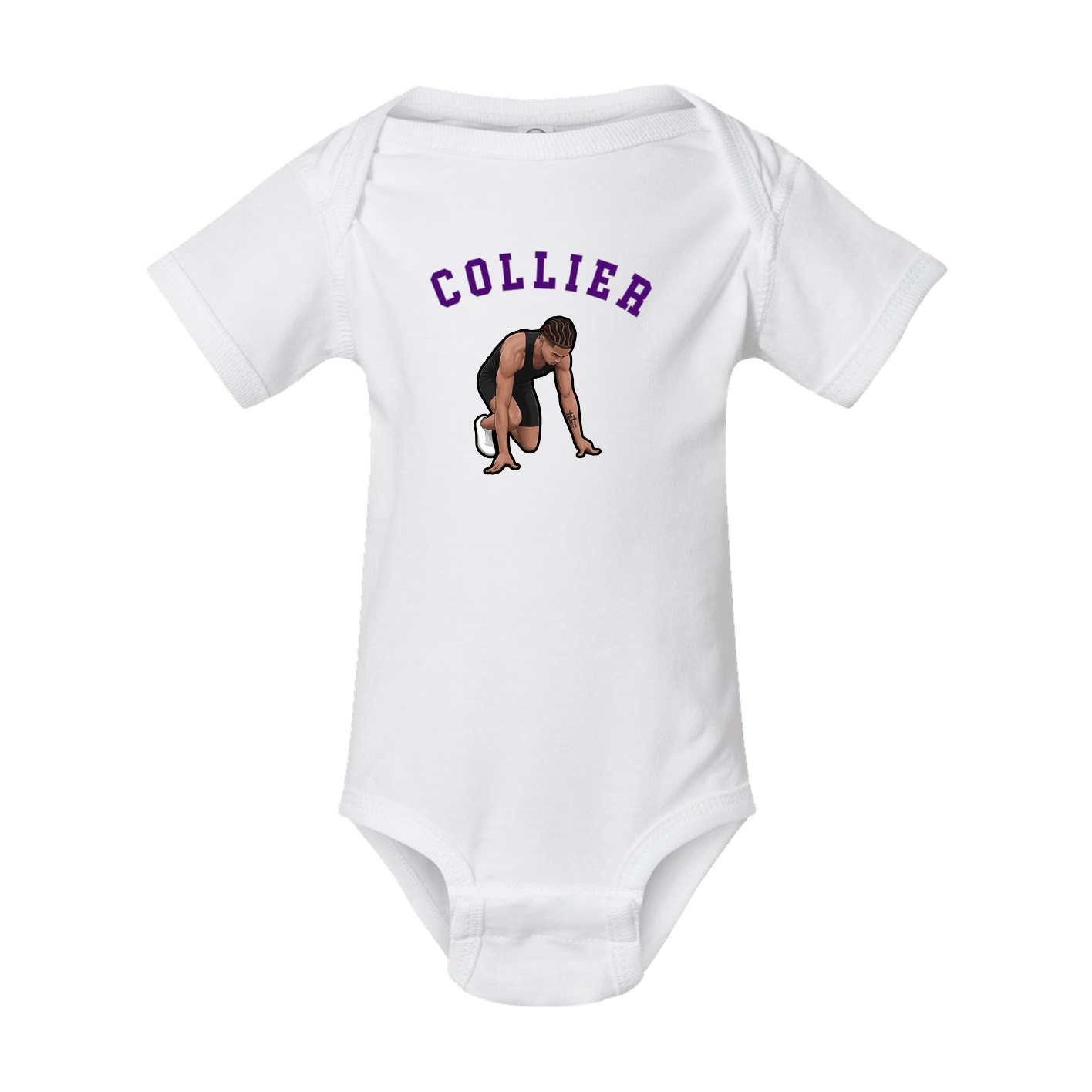 Baby Onesie — Shirsey Arch in White