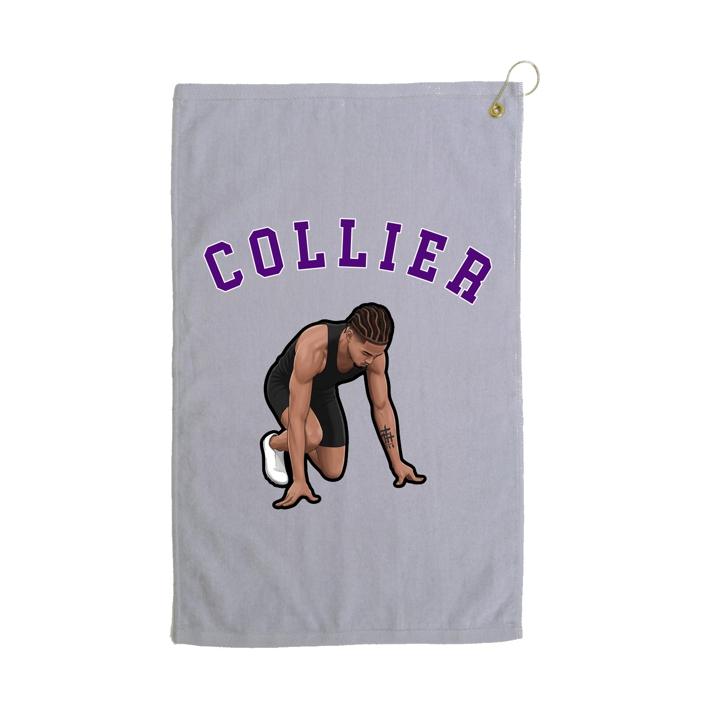 Golf Towel — Shirsey Arch in Grey