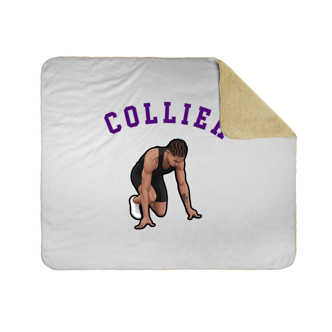 Throw Blanket — Shirsey Arch in White