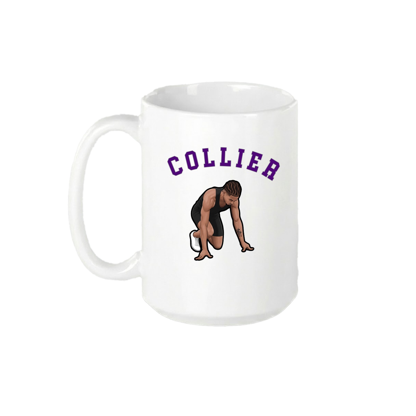 15oz Coffee Mug — Shirsey Arch in White