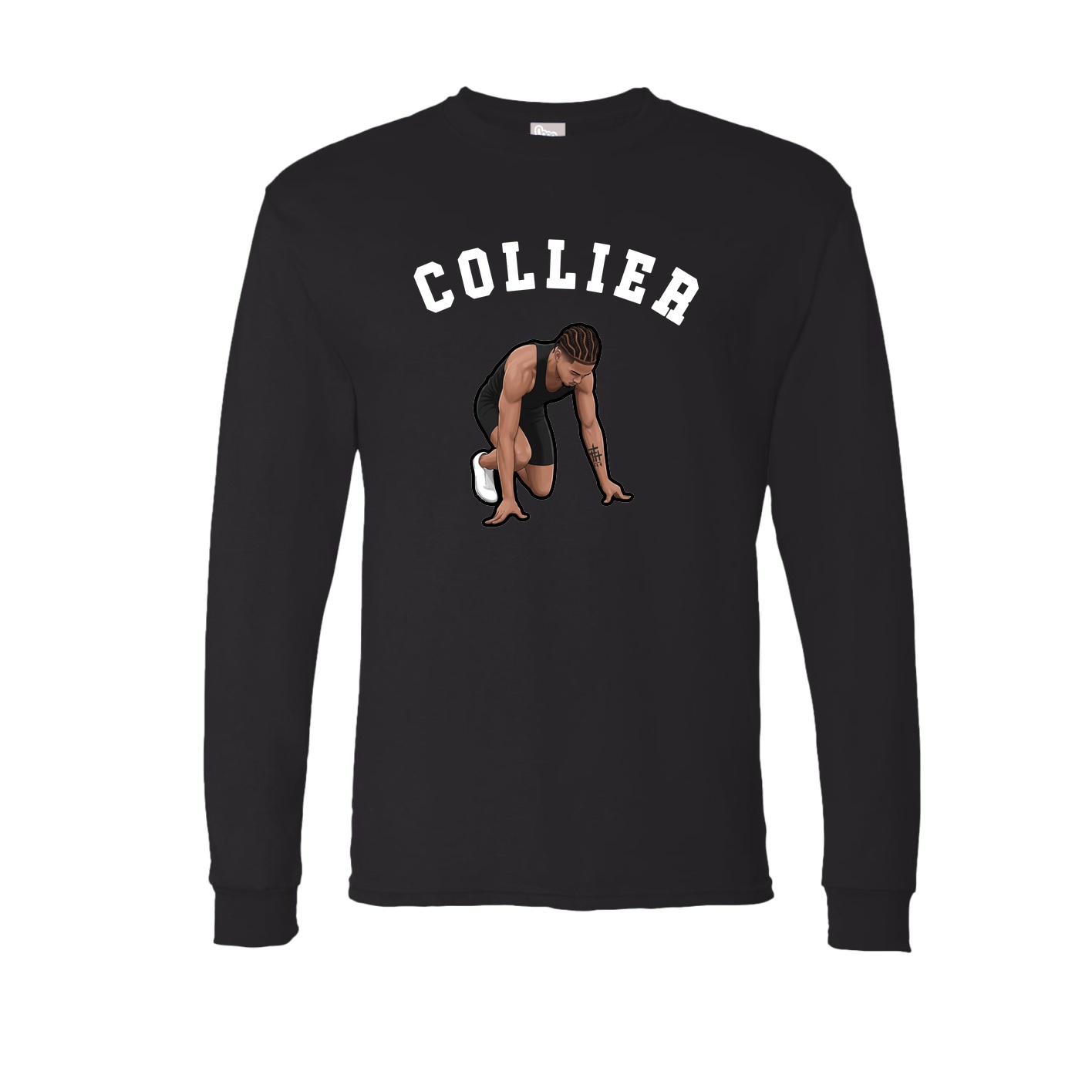Long Sleeve Tee — Shirsey Arch in Black
