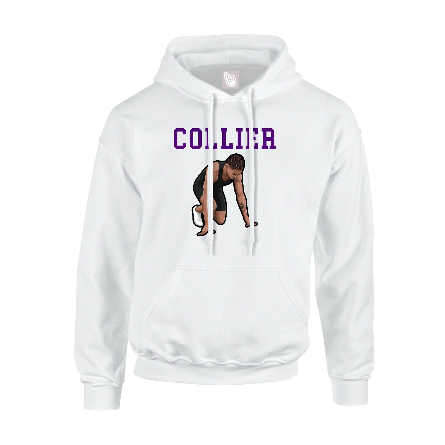 Youth Hoodie — Shirsey in White