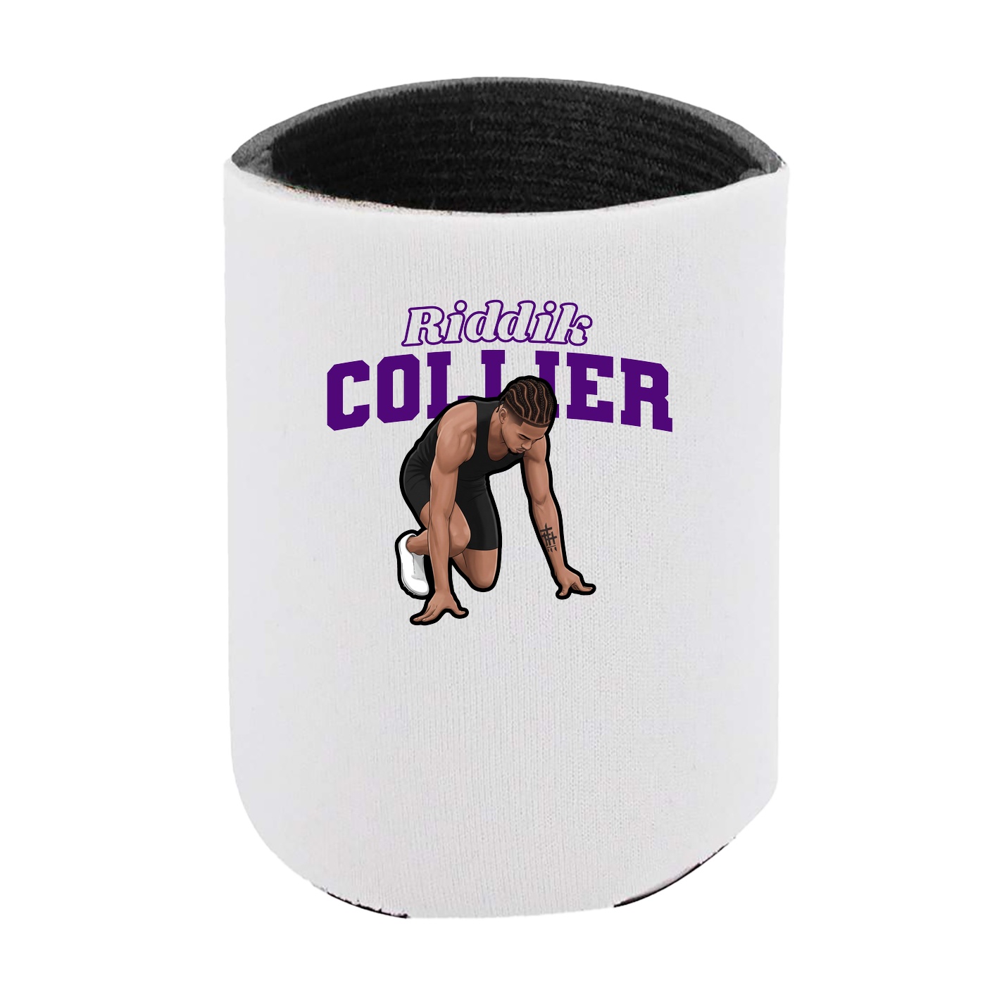 Can Holder — Name Arch in White