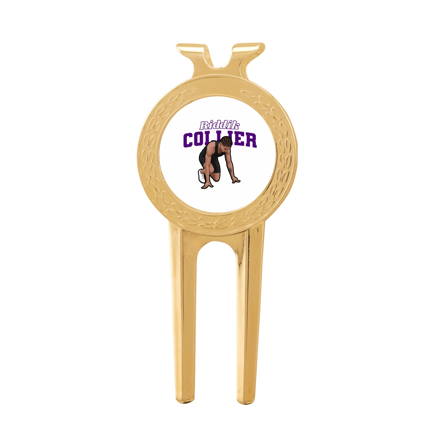 Divot Tool with Ball Marker — Name Arch in Classic