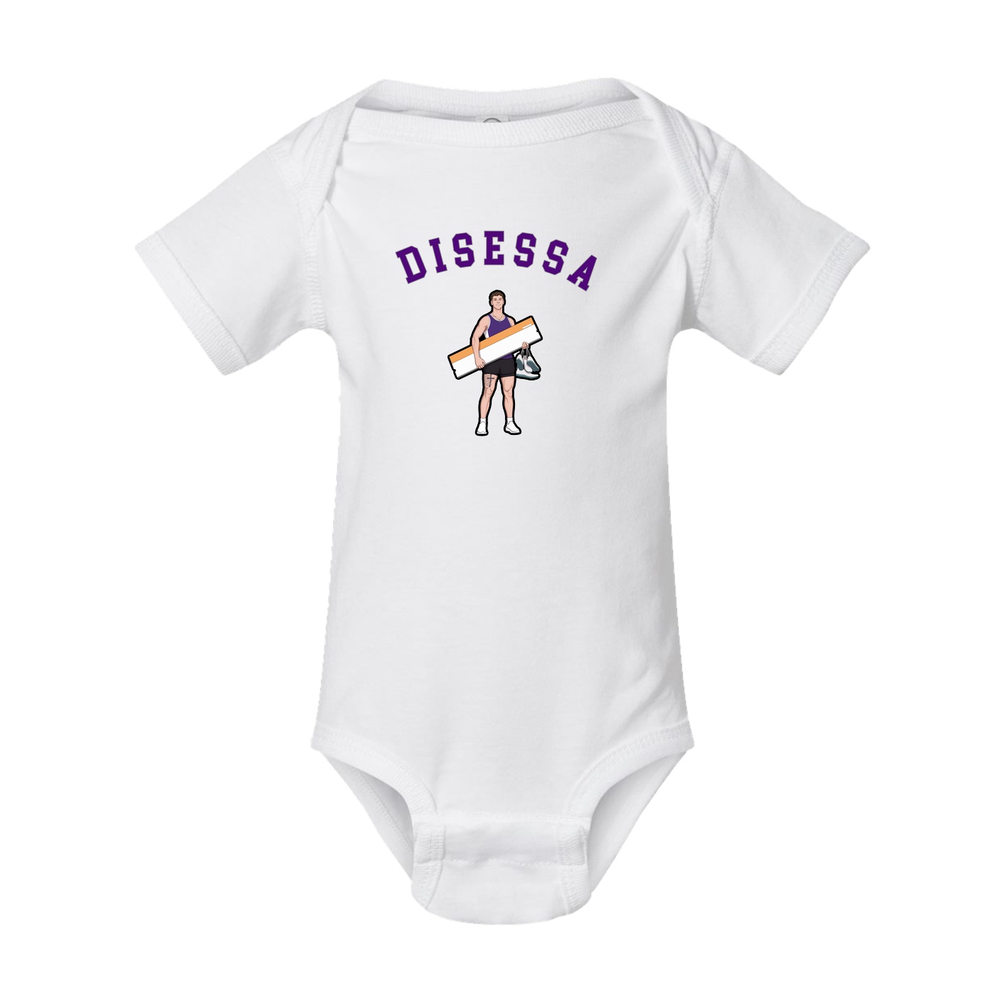 Baby Onesie — Shirsey Arch in White