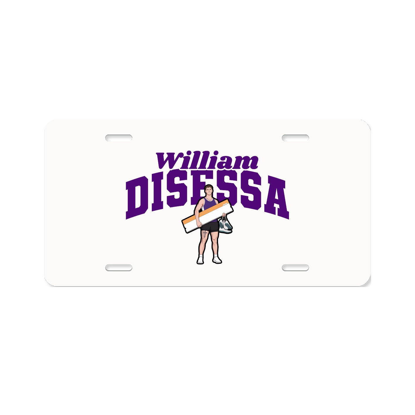 License Plate — Signature Arch in Classic