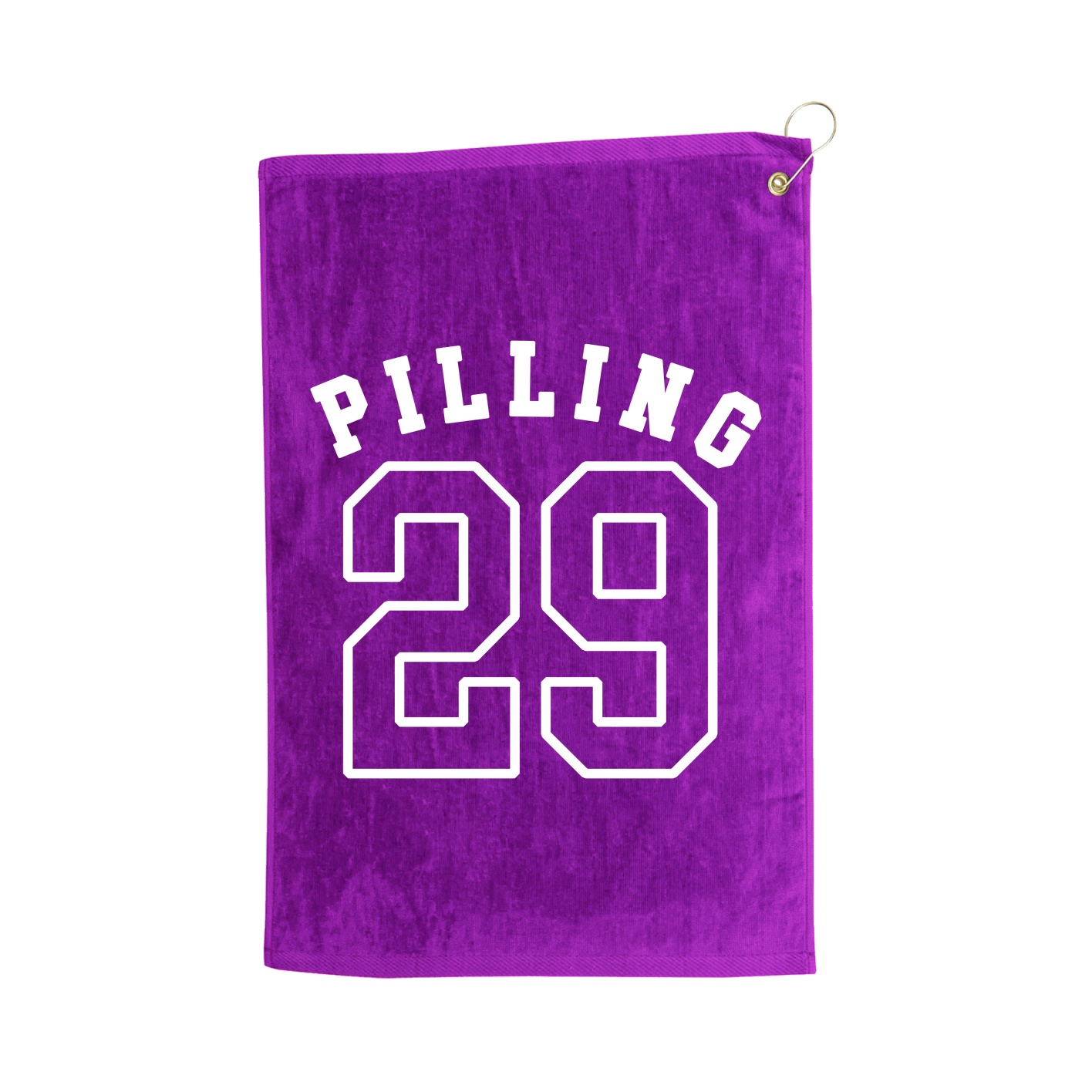 Golf Towel — Shirsey Arch in Purple