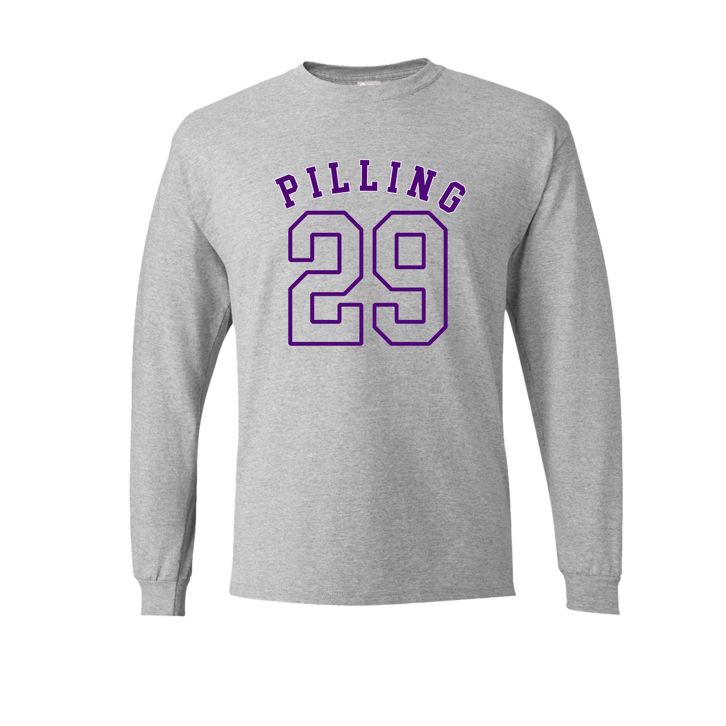 Long Sleeve Tee — Shirsey Arch in Grey