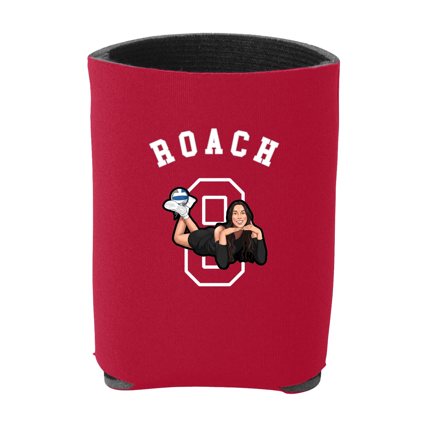 Can Holder — Shirsey Arch in Red