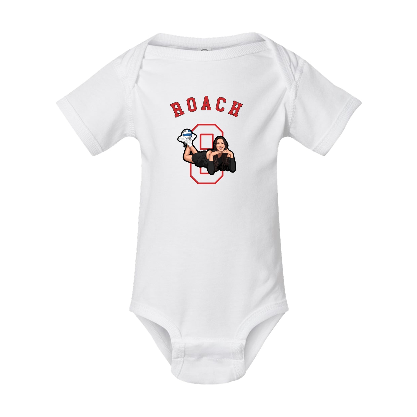Baby Onesie — Shirsey Arch in White