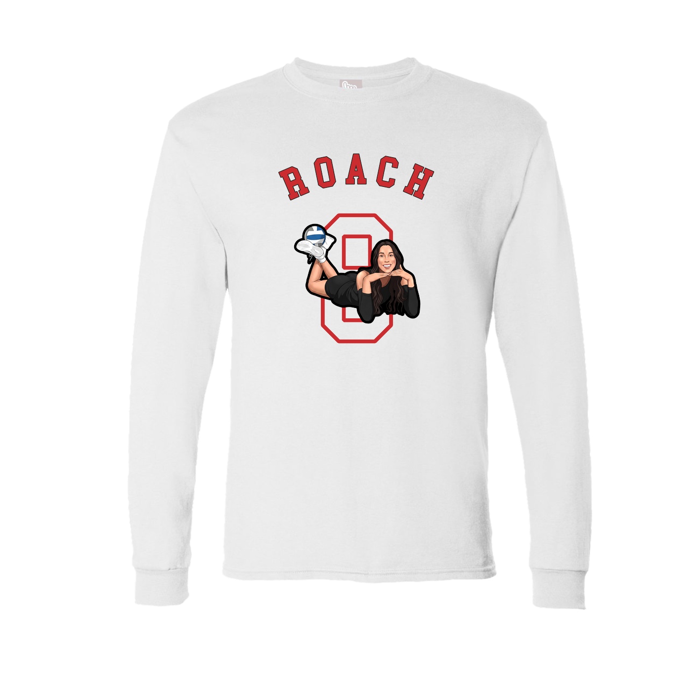 Long Sleeve Tee — Shirsey Arch in White