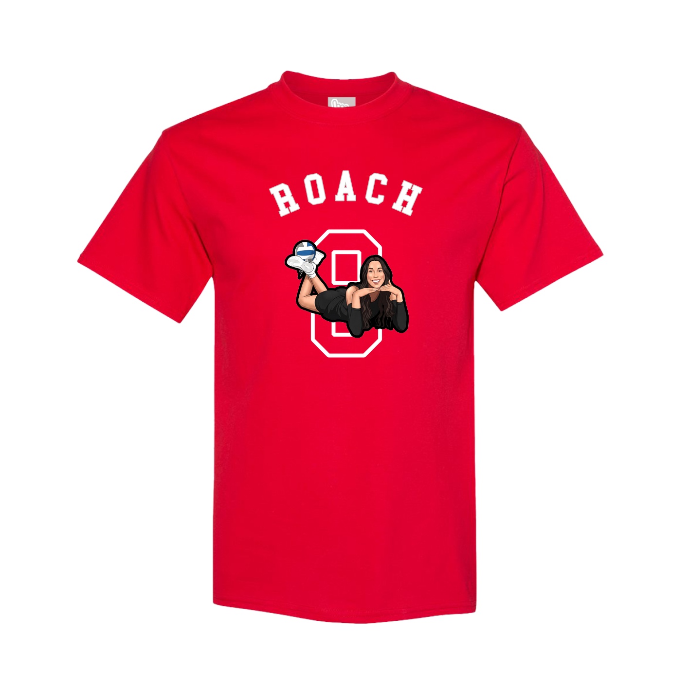 Youth Tee — Shirsey Arch in Red