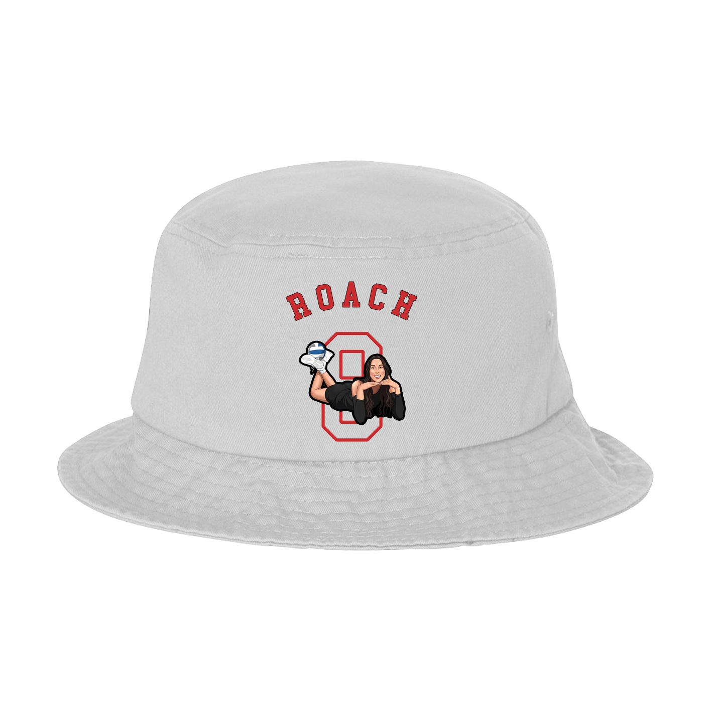 Bucket Cap — Shirsey Arch in White