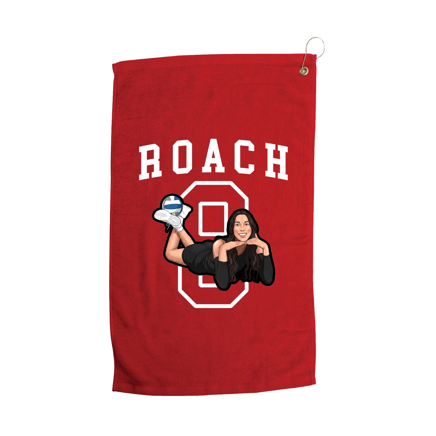 Golf Towel — Shirsey in Red