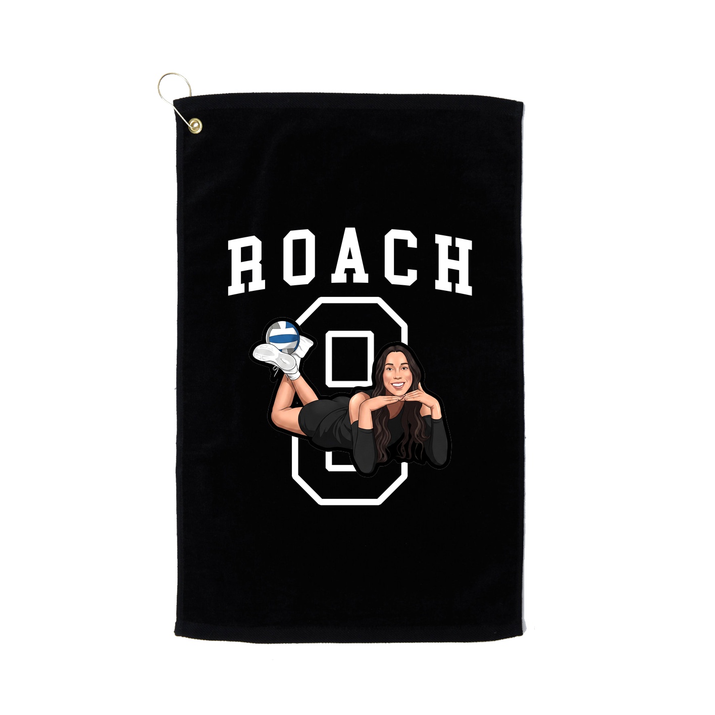 Golf Towel — Shirsey in Black
