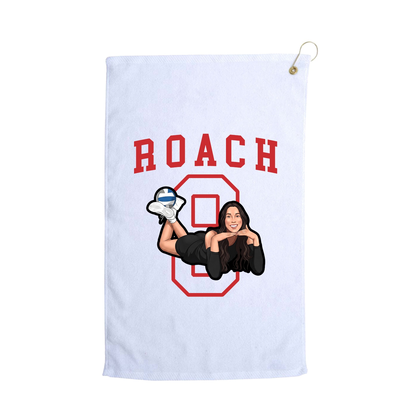 Golf Towel — Shirsey in White