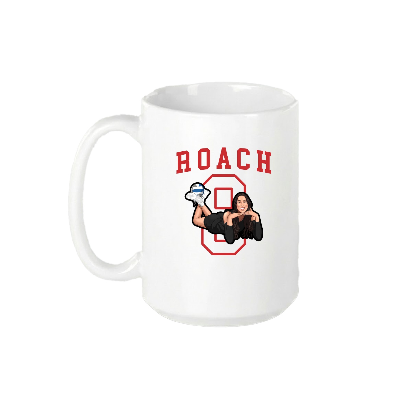 15oz Coffee Mug — Shirsey in White