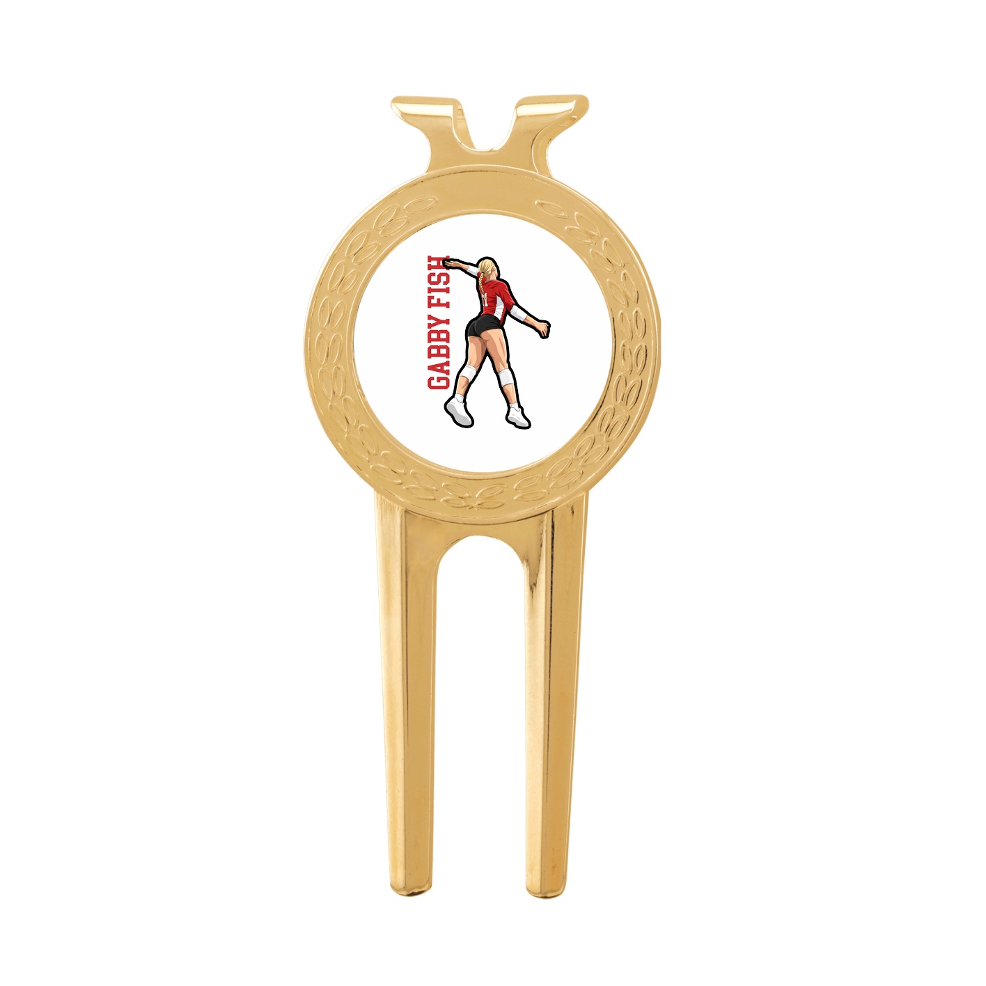 Divot Tool with Ball Marker — Name Vertical in Classic
