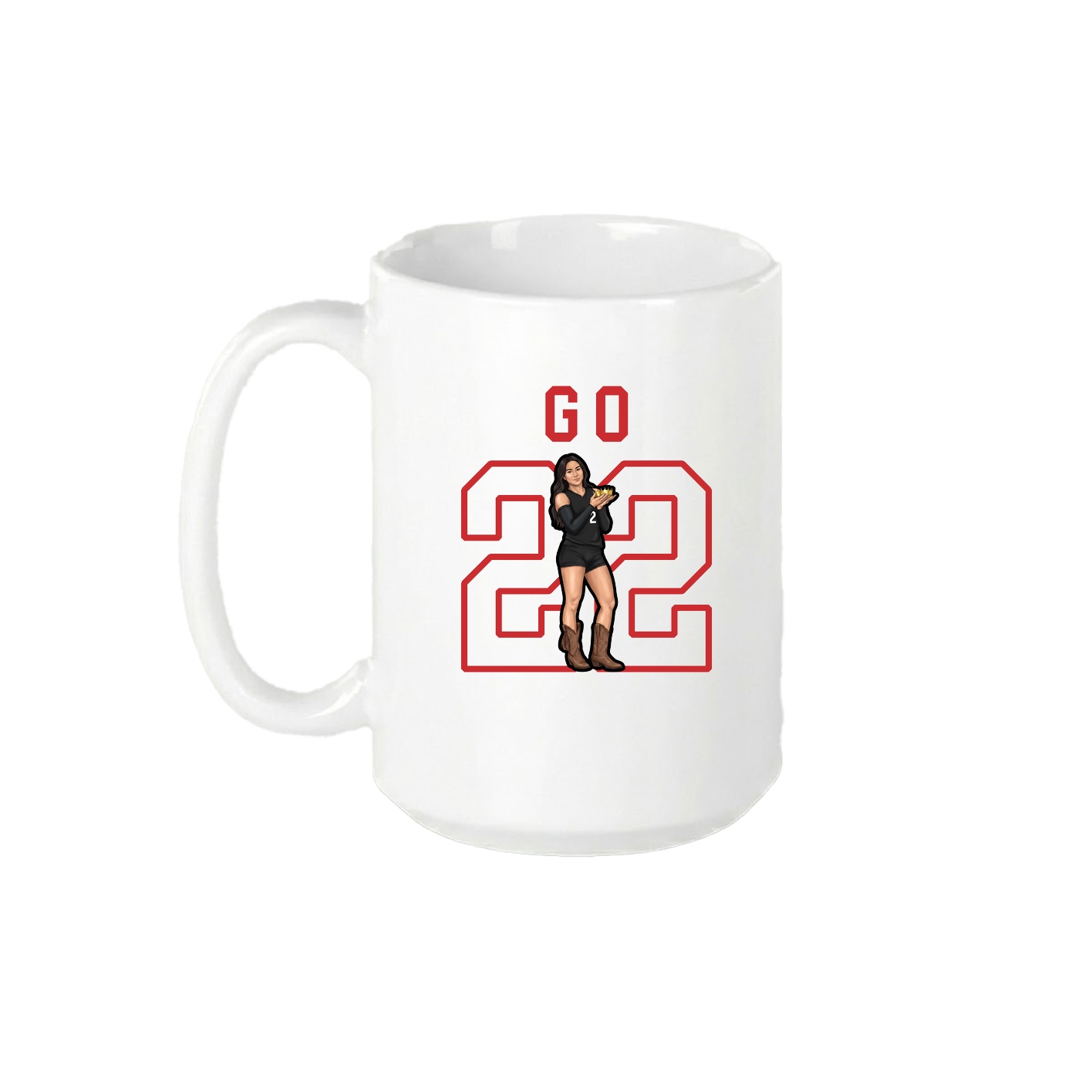 15oz Coffee Mug — Shirsey in White