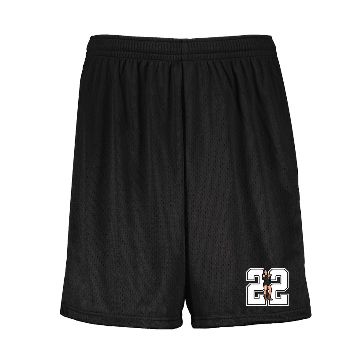 Shorts — Number in Black