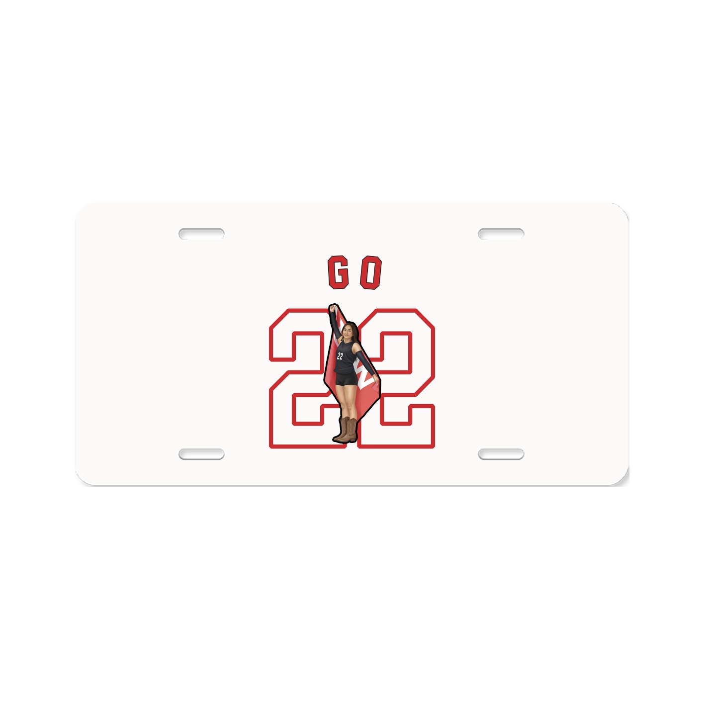 License Plate — Shirsey Arch in Classic