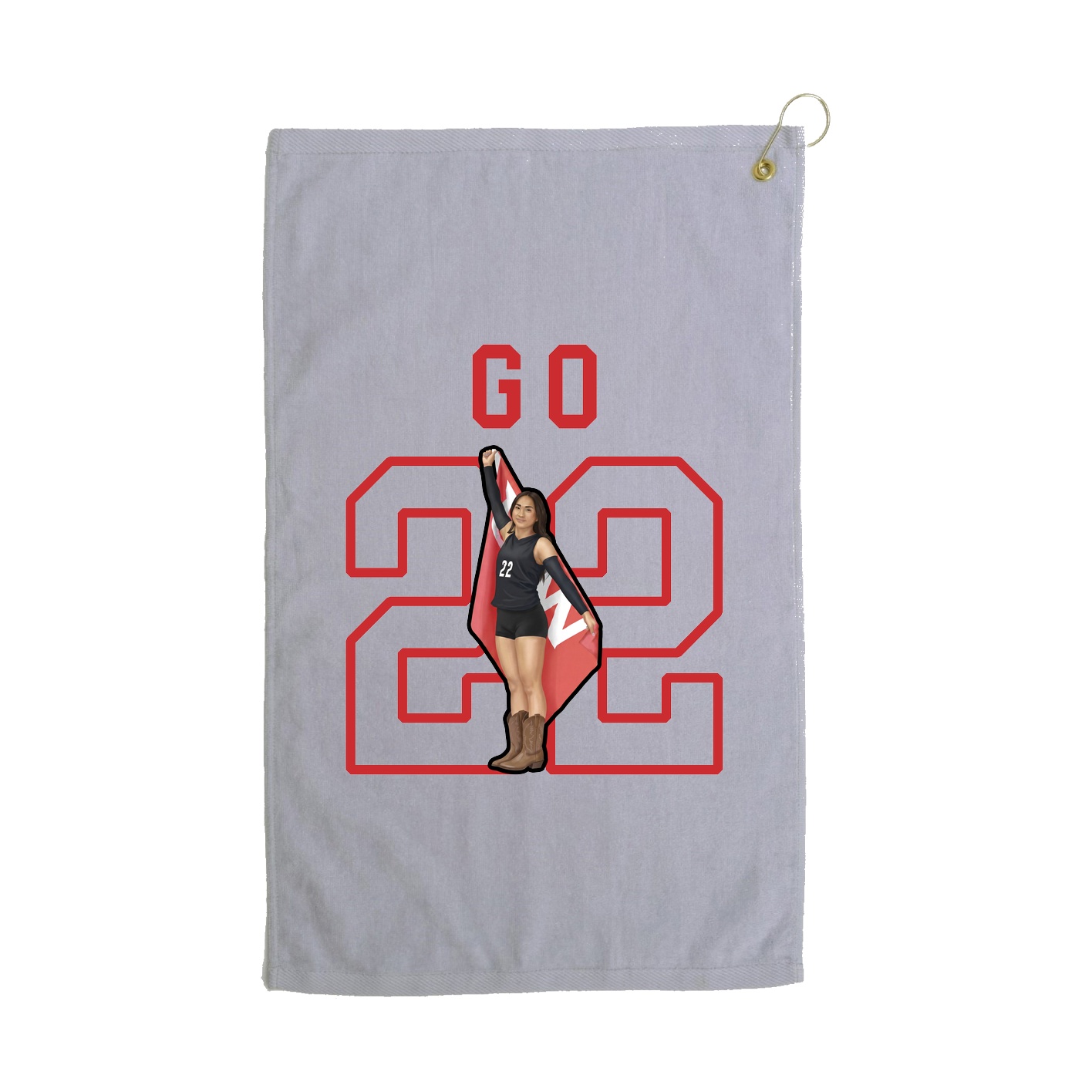 Golf Towel — Shirsey in Grey