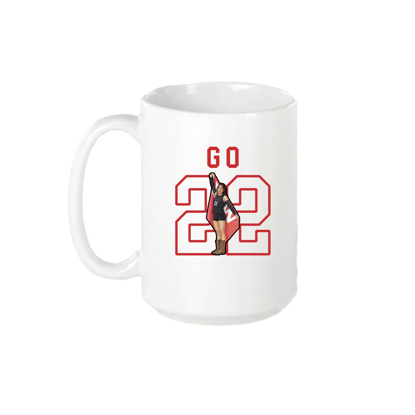 15oz Coffee Mug — Shirsey in White