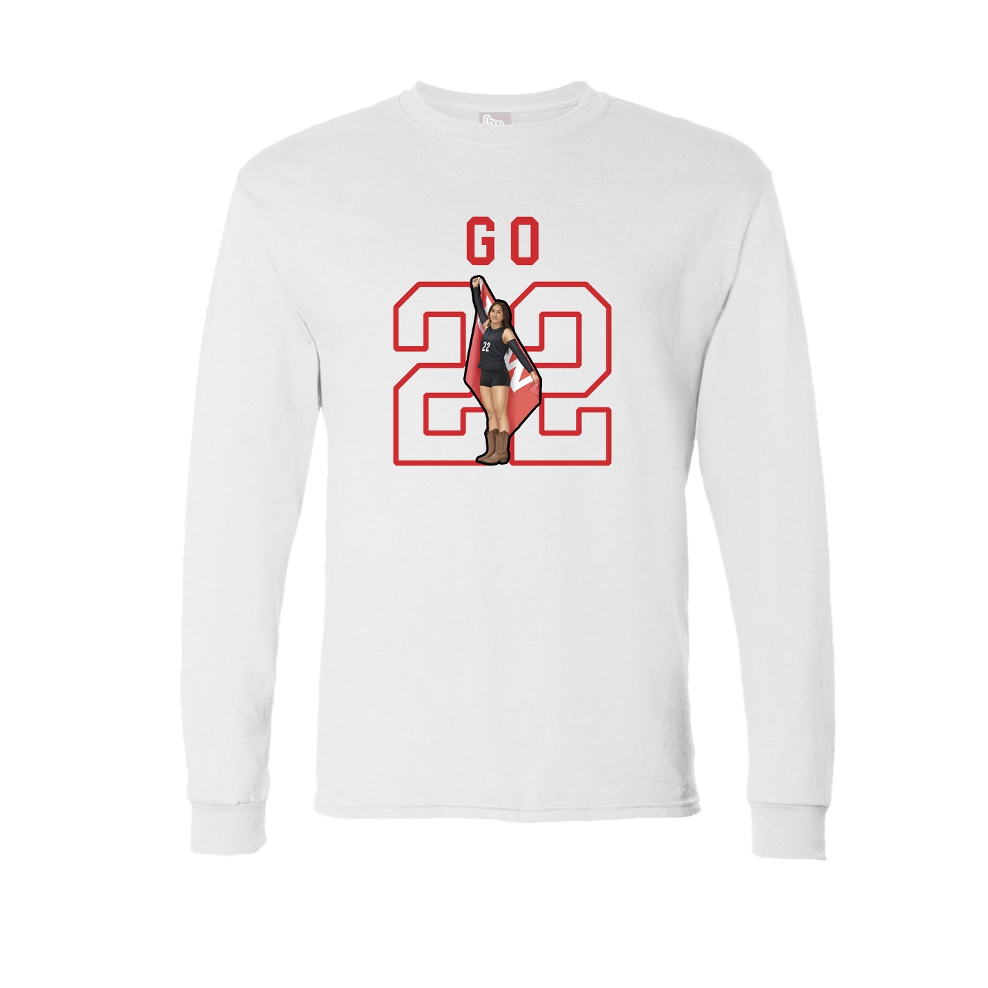 Long Sleeve Tee — Shirsey in White