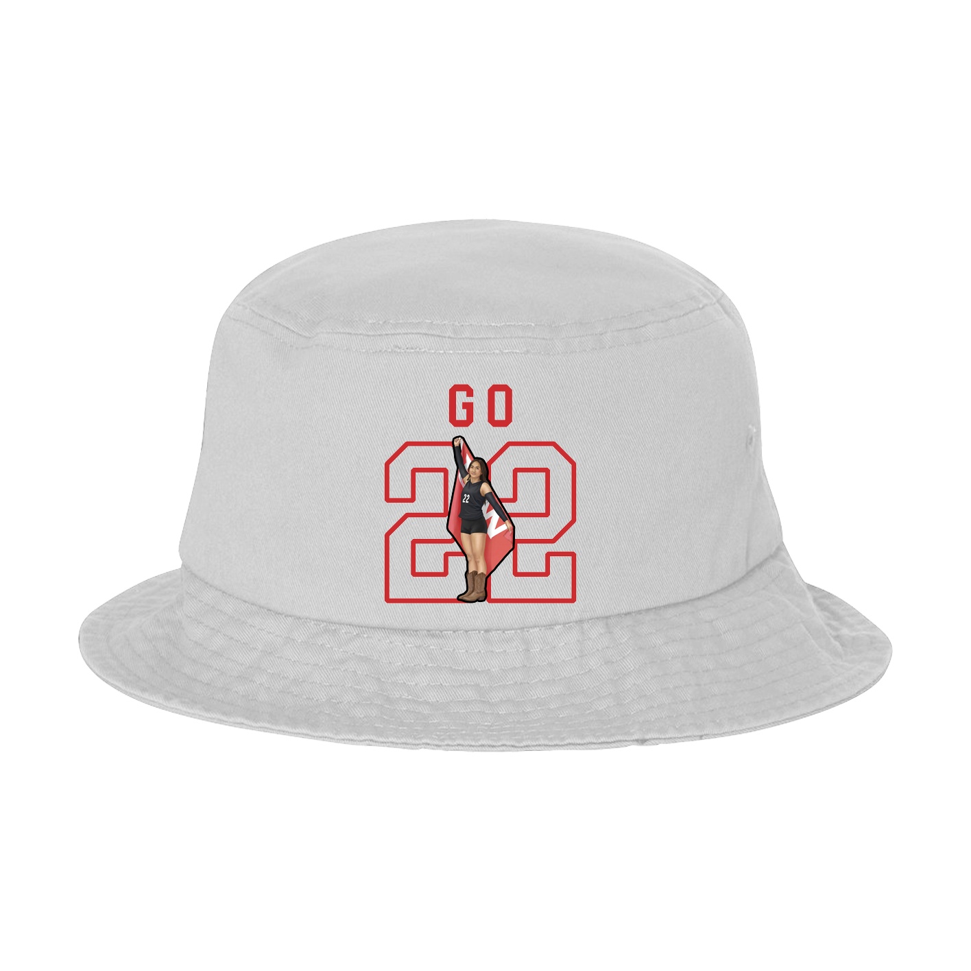 Bucket Cap — Shirsey in White