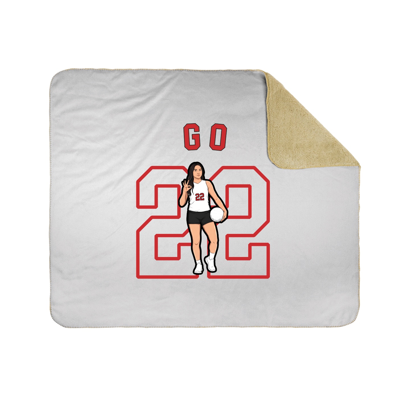 Throw Blanket — Shirsey Arch in White
