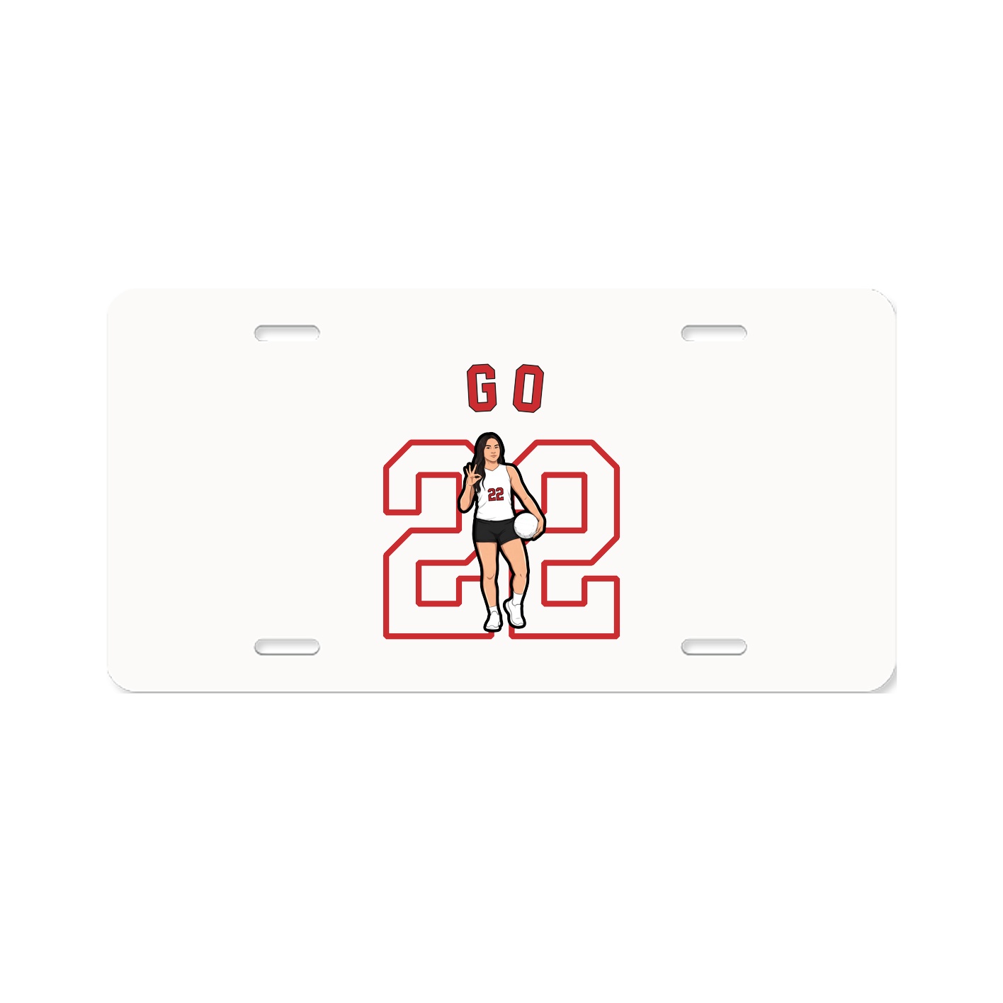 License Plate — Shirsey Arch in Classic