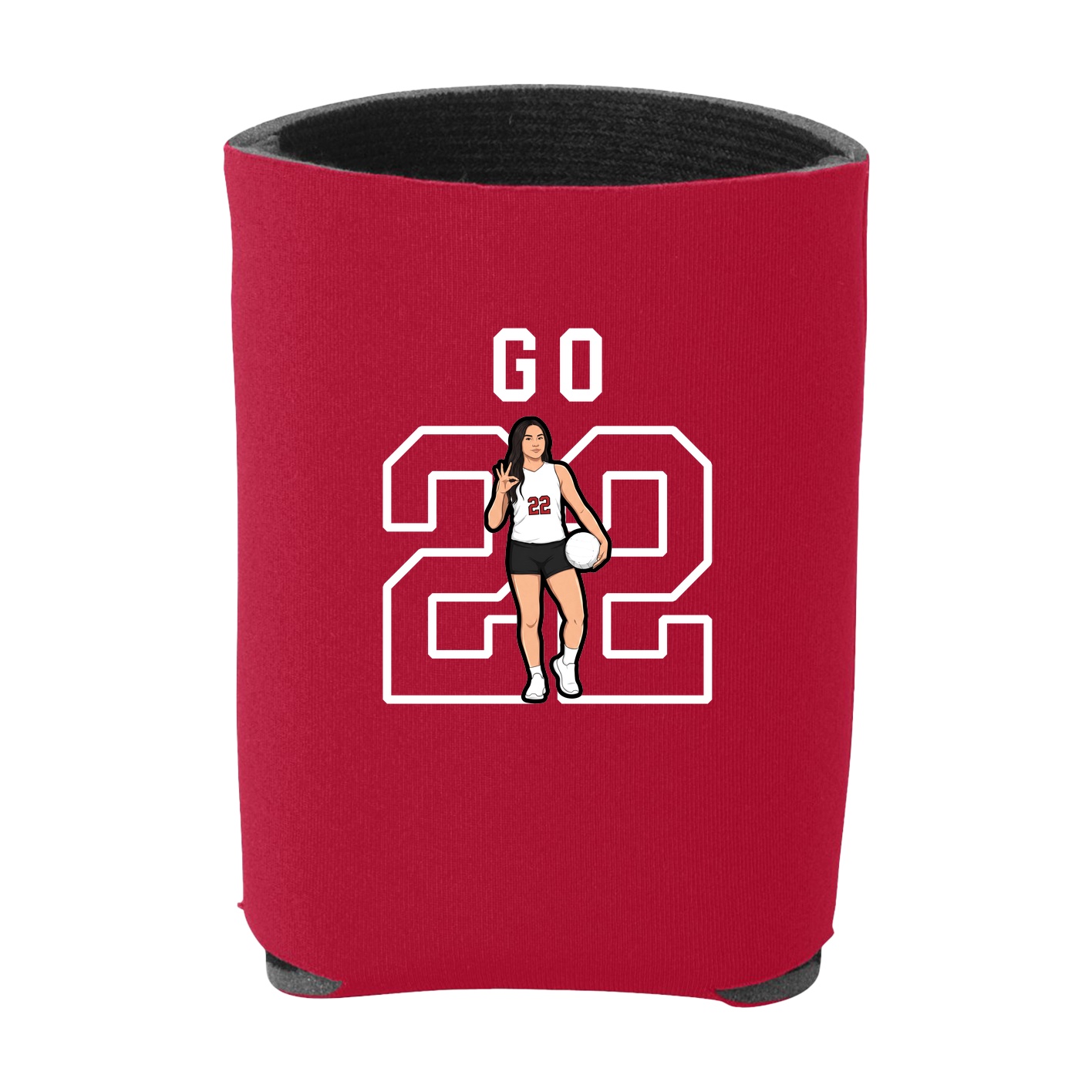 Can Holder — Shirsey in Red