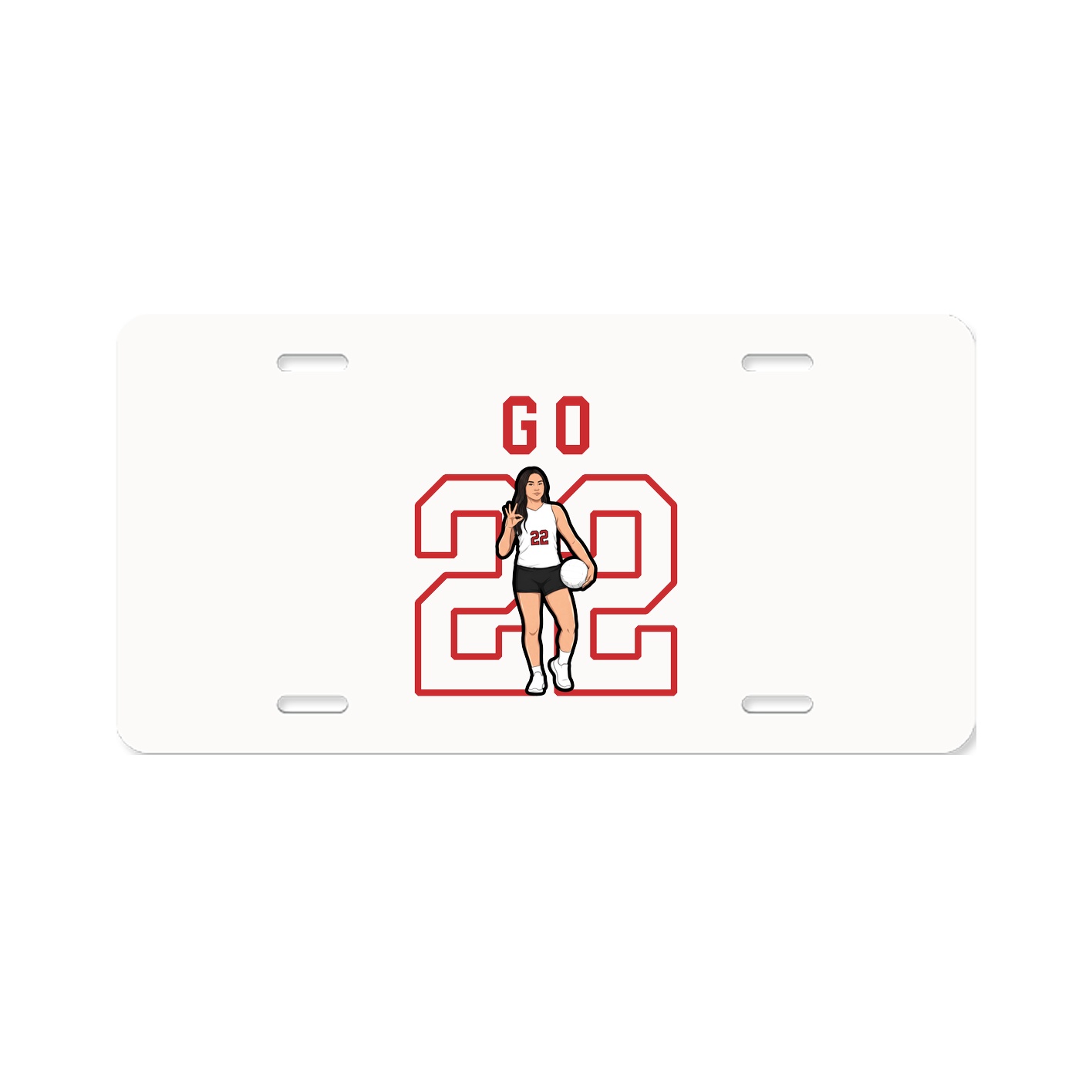 Aluminum License Plate