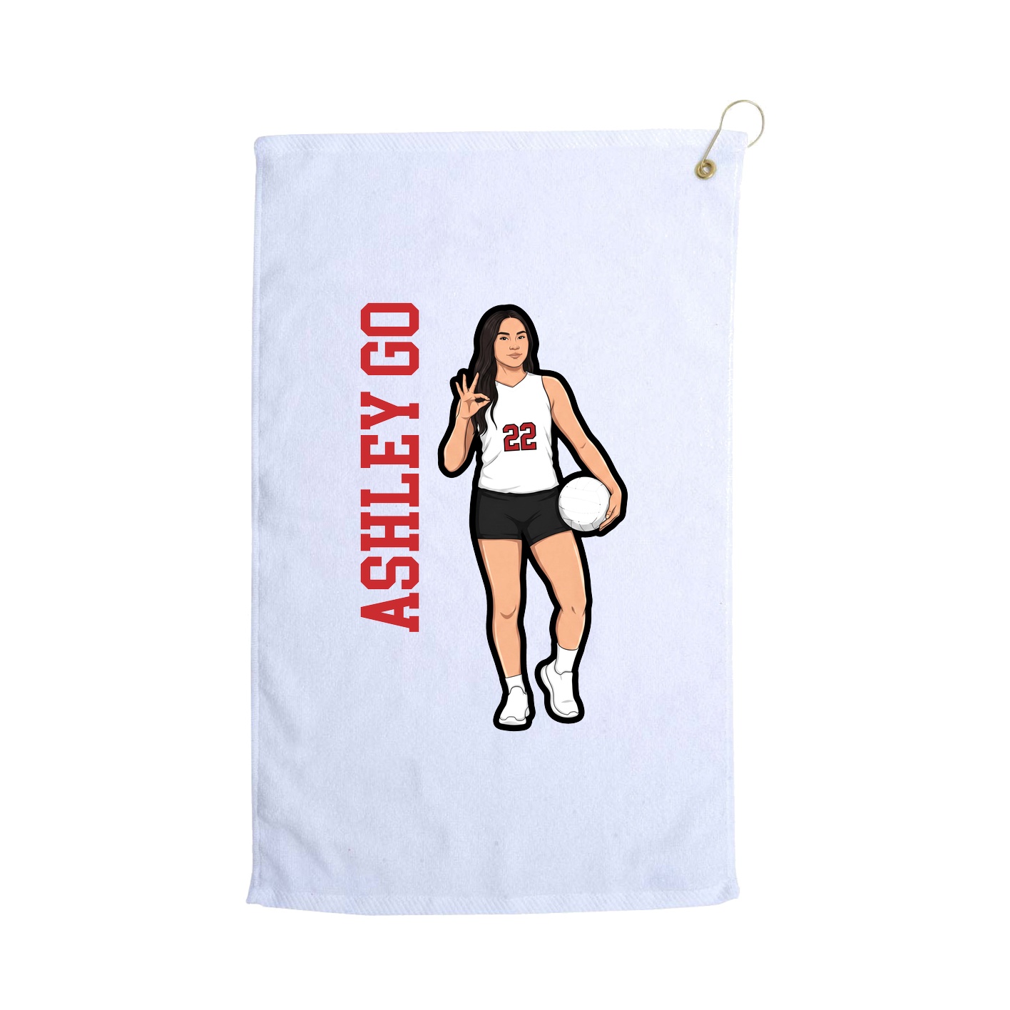 Terry Velour Golf Towel