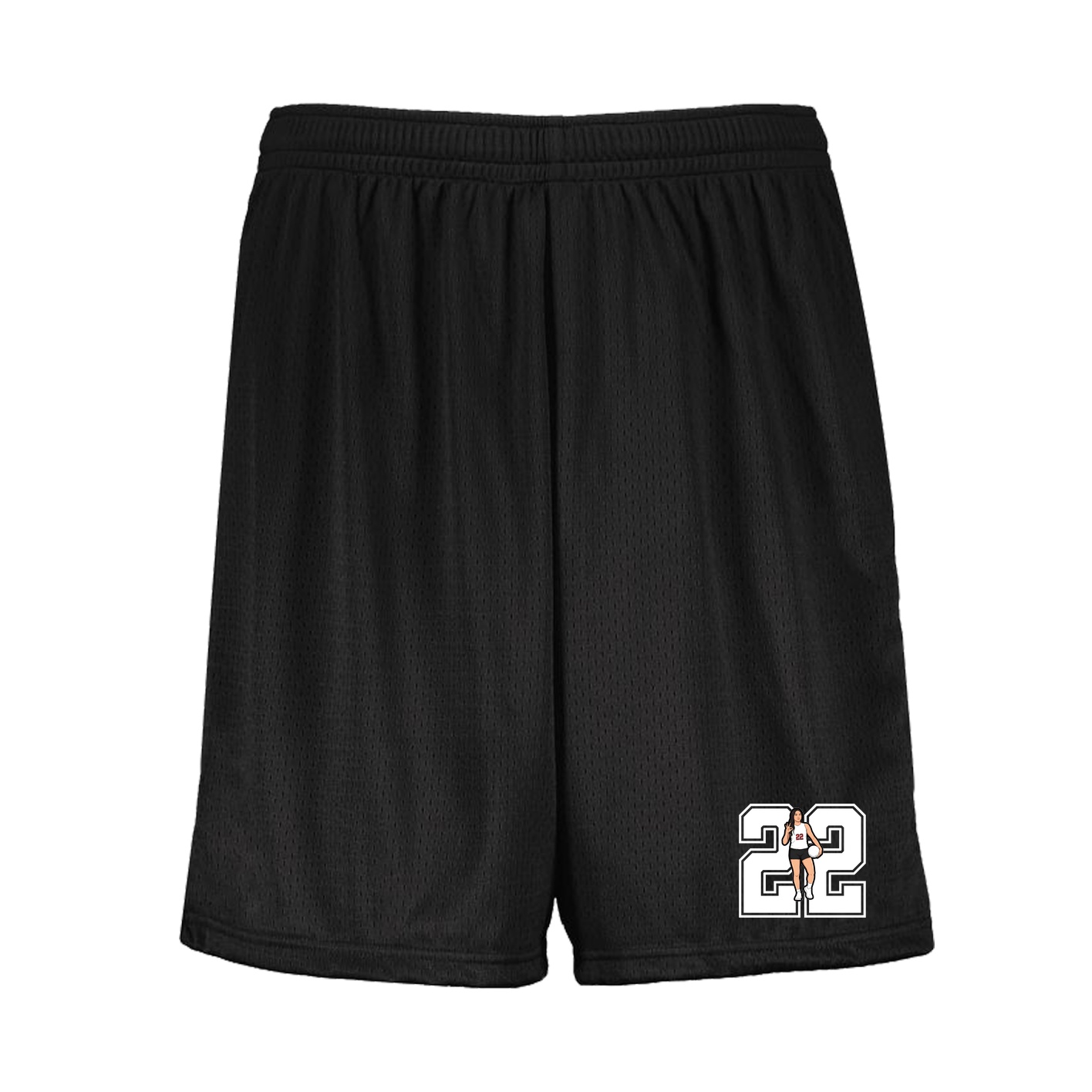 Shorts — Number in Black