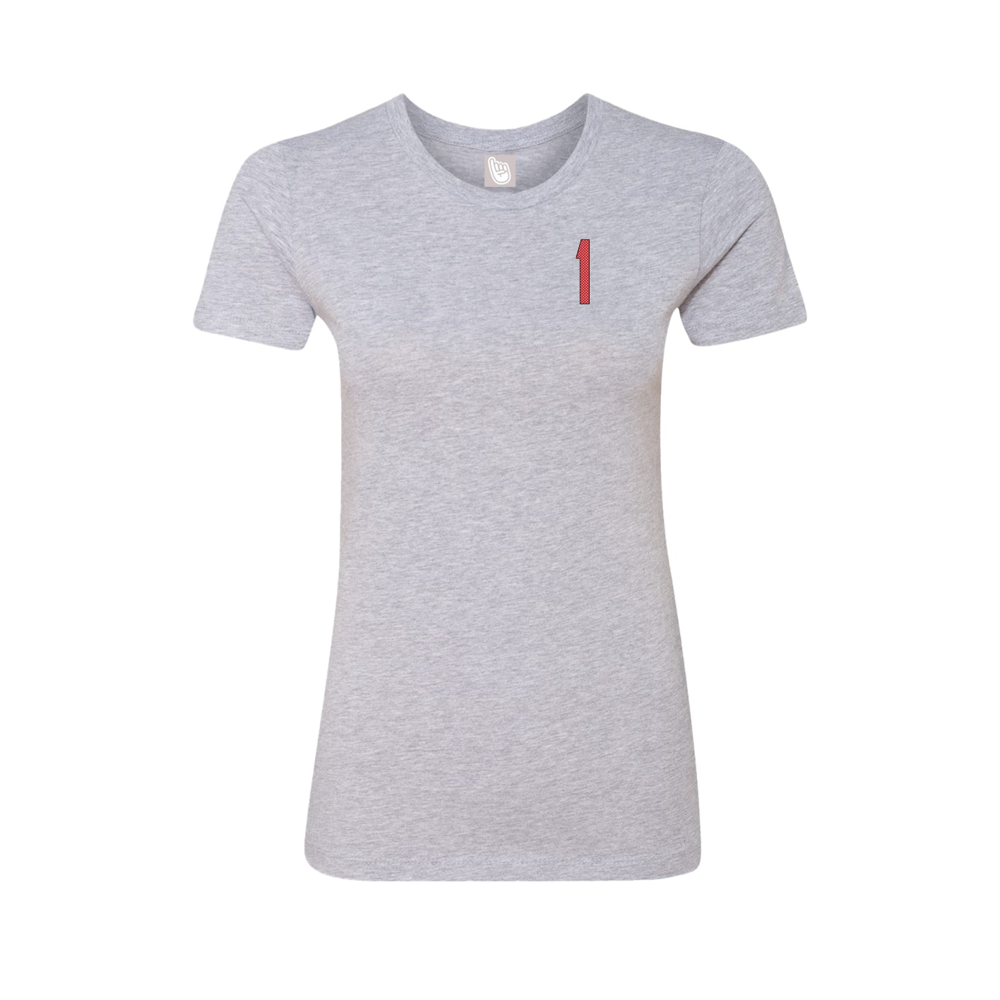 Womens Tee — Front Shirsy in Grey