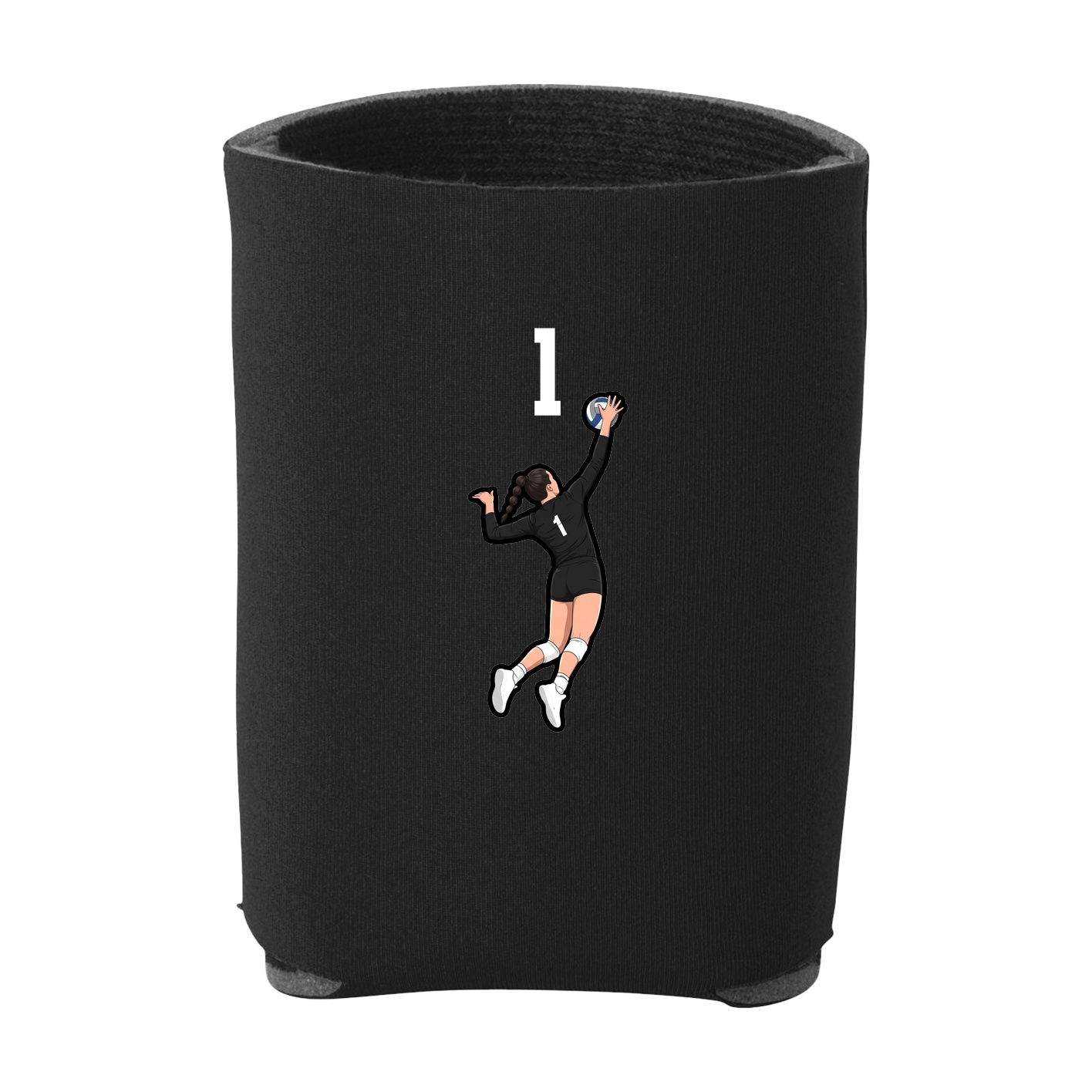 Can Holder — Number Top in Black