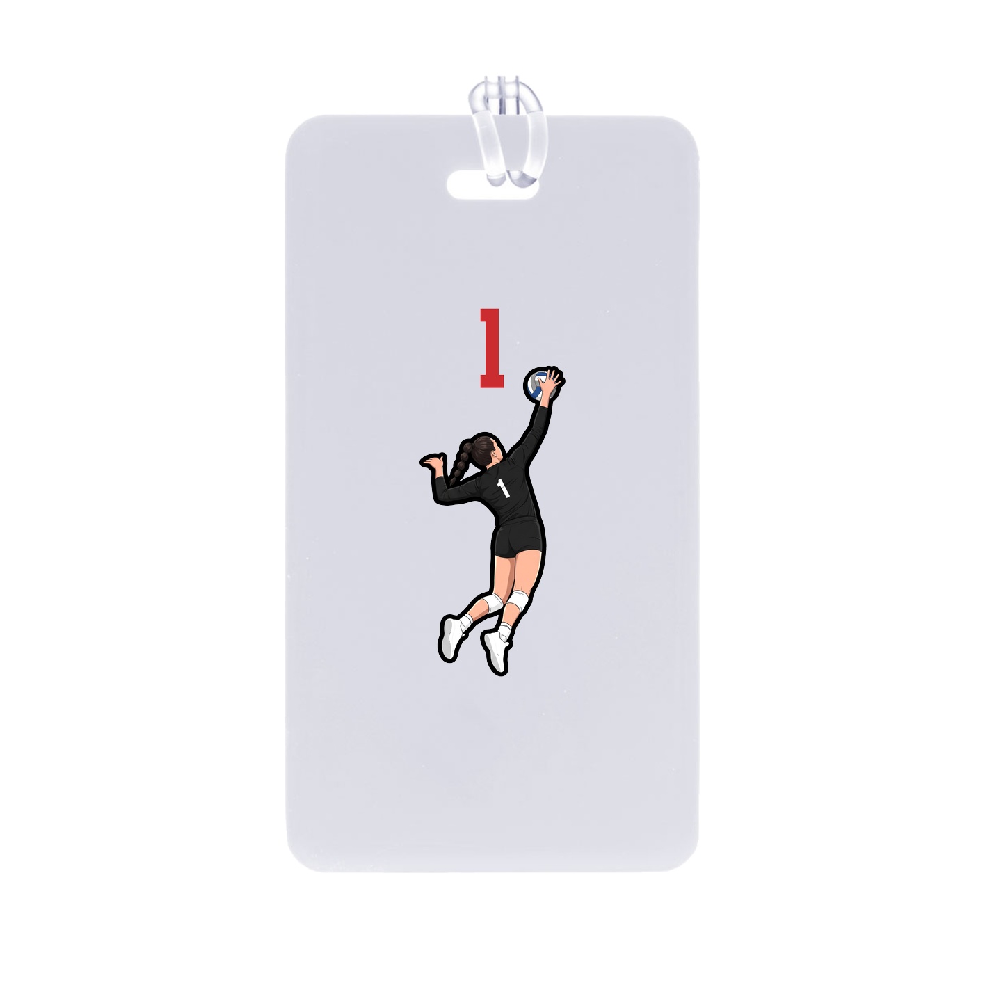 Bag Tag — Number Top in Classic